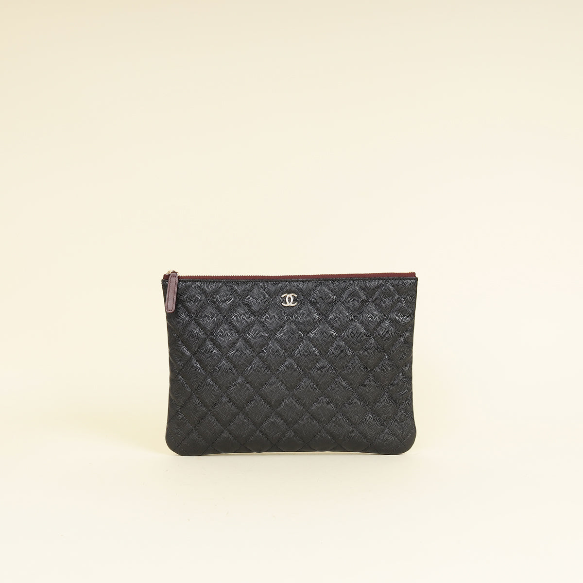 Chanel Black Classic Zipped Pouch