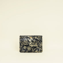Chanel Bicolor Graffiti 2.55 Large Crocodile Reissue Cosmetic Case