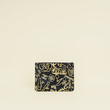 Chanel Bicolor Graffiti 2.55 Large Crocodile Reissue Cosmetic Case