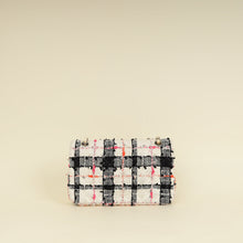 Chanel Bicolor CC Classic Double Flap Tweed Medium Bag
