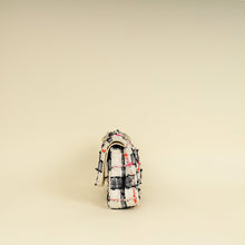 Chanel Bicolor CC Classic Double Flap Tweed Medium Bag