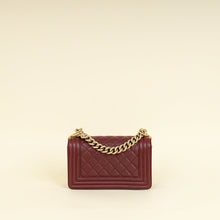Chanel Burgundy Le Boy Small Flap Bag