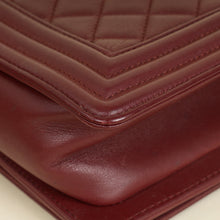 Chanel Burgundy Le Boy Small Flap Bag
