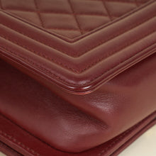 Chanel Burgundy Le Boy Small Flap Bag