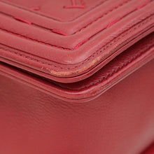 Chanel Red New Medium  Double Stitch Boy