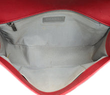 Chanel Red New Medium  Double Stitch Boy
