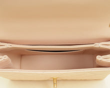 Chanel Light Peach CC Carry Me Top Handle Flap Bag