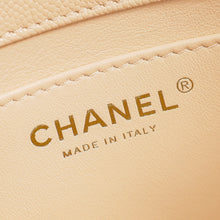 Chanel Light Peach CC Carry Me Top Handle Flap Bag