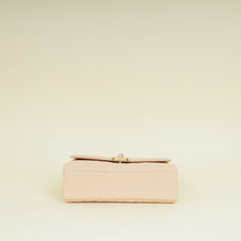Chanel Light Peach CC Carry Me Top Handle Flap Bag