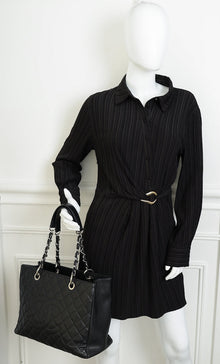 Chanel Black CC GST Tote Medium Bag