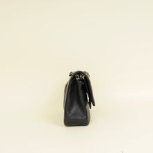 Chanel Black CC 11.12 Classic Double Flap Medium Bag