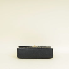 Chanel Black CC 11.12 Classic Double Flap Medium Bag