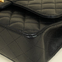 Chanel Black CC 11.12 Classic Double Flap Medium Bag
