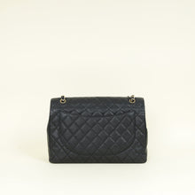 Chanel Black Classic Single Flap Maxi Bag