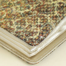 Chanel Multicolor CC Full Flap Python Top Handle Bag