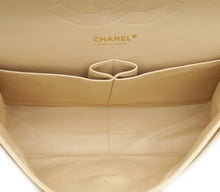 Chanel Beige CC Classic Double Flap Jumbo Bag