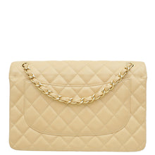 Chanel Beige CC Classic Double Flap Jumbo Bag