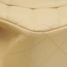 Chanel Beige CC Classic Double Flap Jumbo Bag