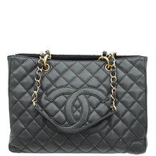 Chanel Black CC GST Medium Tote Bag