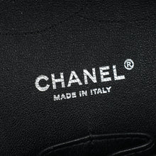 Chanel Black Chevron Classic Double Flap Jumbo Bag