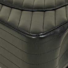 Chanel Black Chevron Classic Double Flap Jumbo Bag