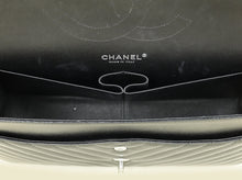 Chanel Black Chevron Classic Double Flap Jumbo Bag