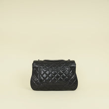 Chanel Black CC Rock in Rome Flap Bag