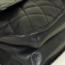 Chanel Black CC Rock in Rome Flap Bag