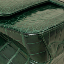 Chanel Forest Green Crocodile 2.55 Reissue Double Flap 227 Bag