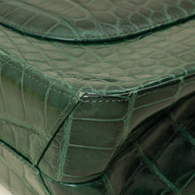 Chanel Forest Green Crocodile 2.55 Reissue Double Flap 227 Bag