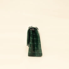 Chanel Forest Green Crocodile 2.55 Reissue Double Flap 227 Bag