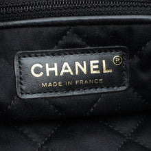 Chanel Black 22 Small Shiny Hobo Bag