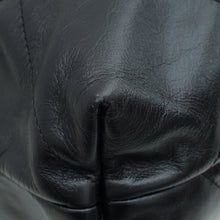Chanel Black 22 Small Shiny Hobo Bag