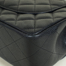 Chanel Black Classic Double Flap Jumbo Bag