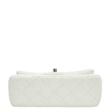 Chanel White CC Pearl Crush Mini Square Rectangular Flap Bag