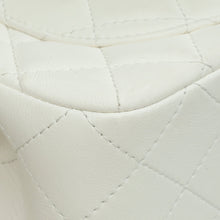 Chanel White CC Pearl Crush Mini Square Rectangular Flap Bag