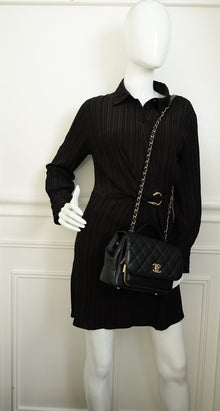 Chanel Black CC Business Affinity Flap Bag