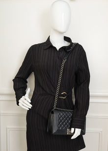 Chanel Black Le Boy Medium Flap Bag