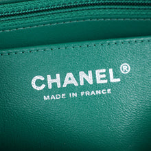 Chanel Green CC Classic Mini Rectangular Flap Bag