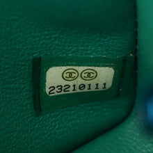 Chanel Green CC Classic Mini Rectangular Flap Bag