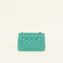 Chanel Green CC Classic Mini Rectangular Flap Bag