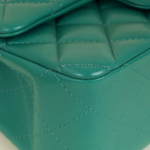 Chanel Green CC Classic Mini Rectangular Flap Bag