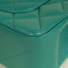 Chanel Green CC Classic Mini Rectangular Flap Bag
