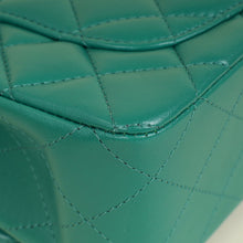 Chanel Green CC Classic Mini Rectangular Flap Bag