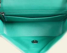 Chanel Green CC Classic Mini Rectangular Flap Bag