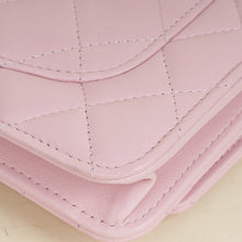 Chanel Pink CC Imitation Pearl Top Handle Wallet On Chain