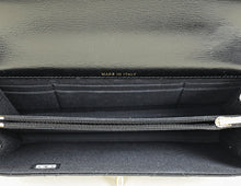 Chanel Black CC PearL Top Handle Clutch Chain
