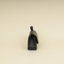Chanel Black CC Classic Top Handle Mini Rectangular Bag