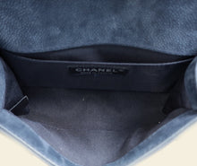 Chanel Navy Blue Le Boy Nubuck Small Flap Bag