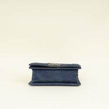 Chanel Navy Blue Le Boy Nubuck Small Flap Bag